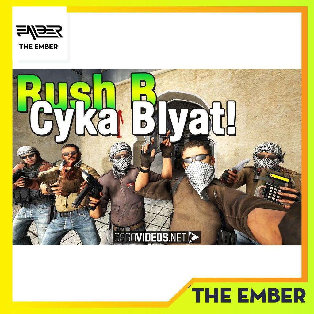 Áo CSGO Rush B Cyka Blyat dáng oversize