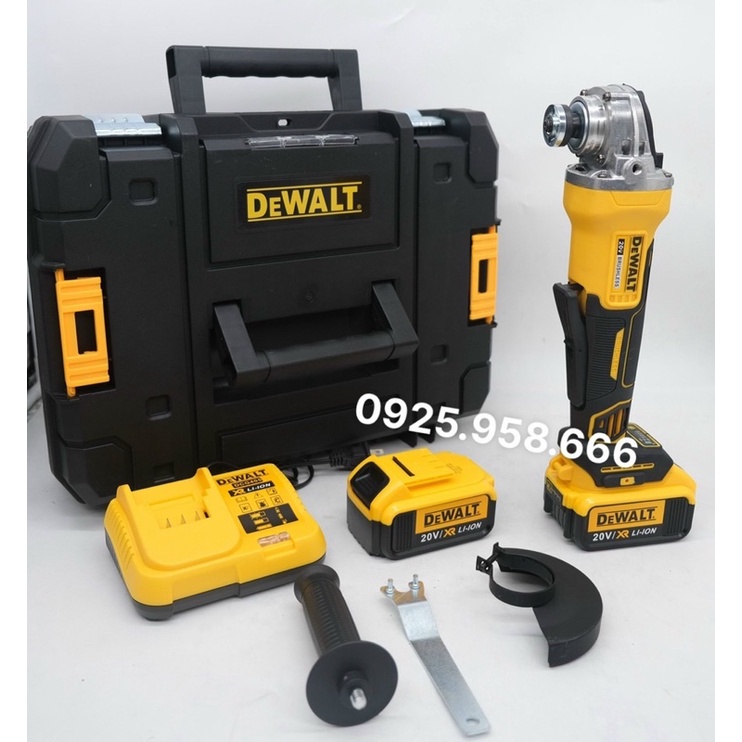 Máy mài góc pin Dewalt DCG405, máy cắt pin Dewalt 405 pin khủng 10cell - động cơ không chổi than