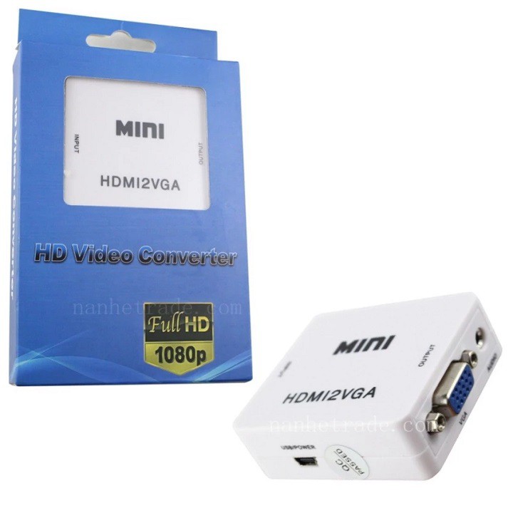 Bộ chuyển đổi tín hiệu HDMI sang VGA mini