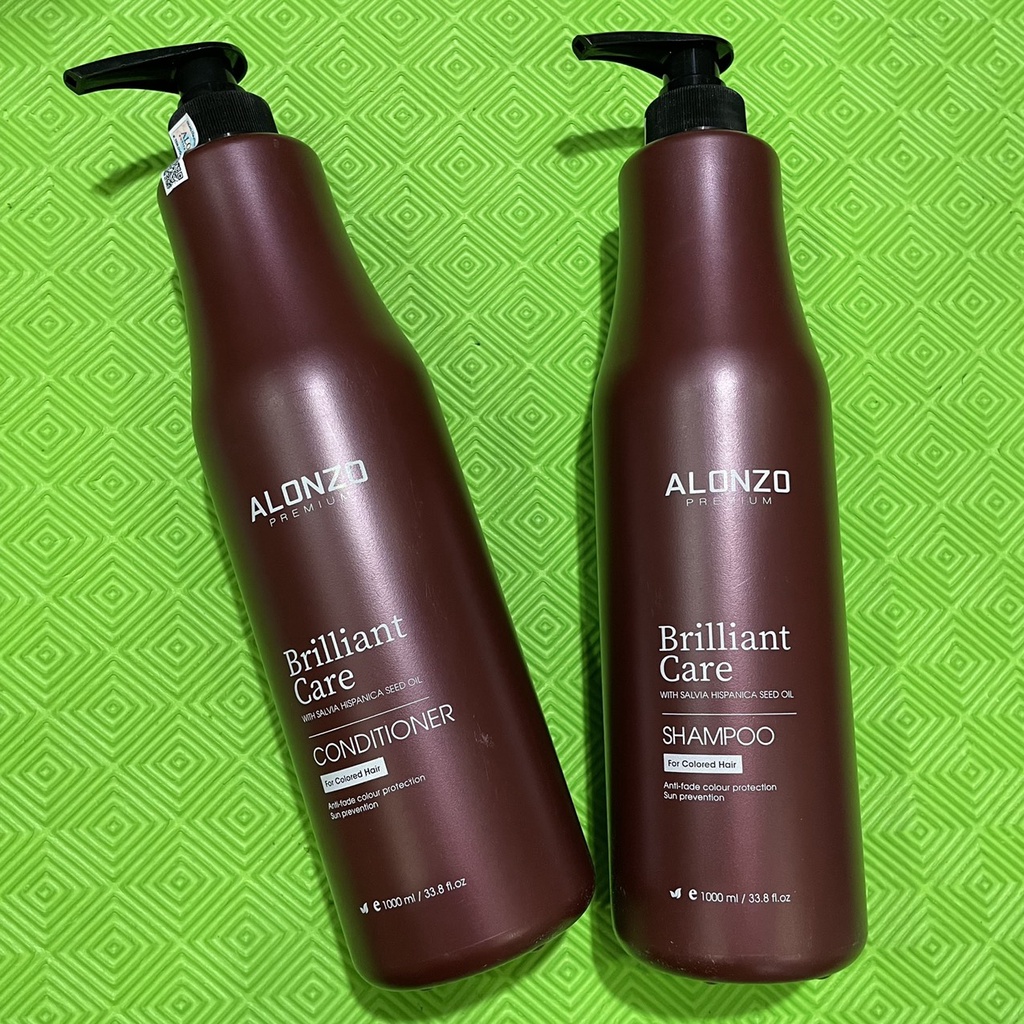 Dầu gội cho tóc nhuộm Alonzo Brilliant Care Shampoo 1000ml