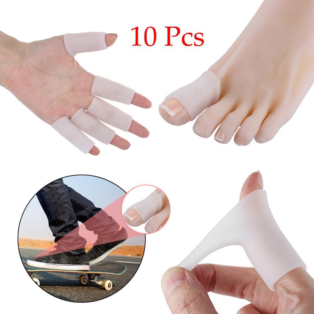 XIANTIN Set 10 Đệm Gel Bảo Vệ Ngón Chân Giảm Đau Tiện Dụng