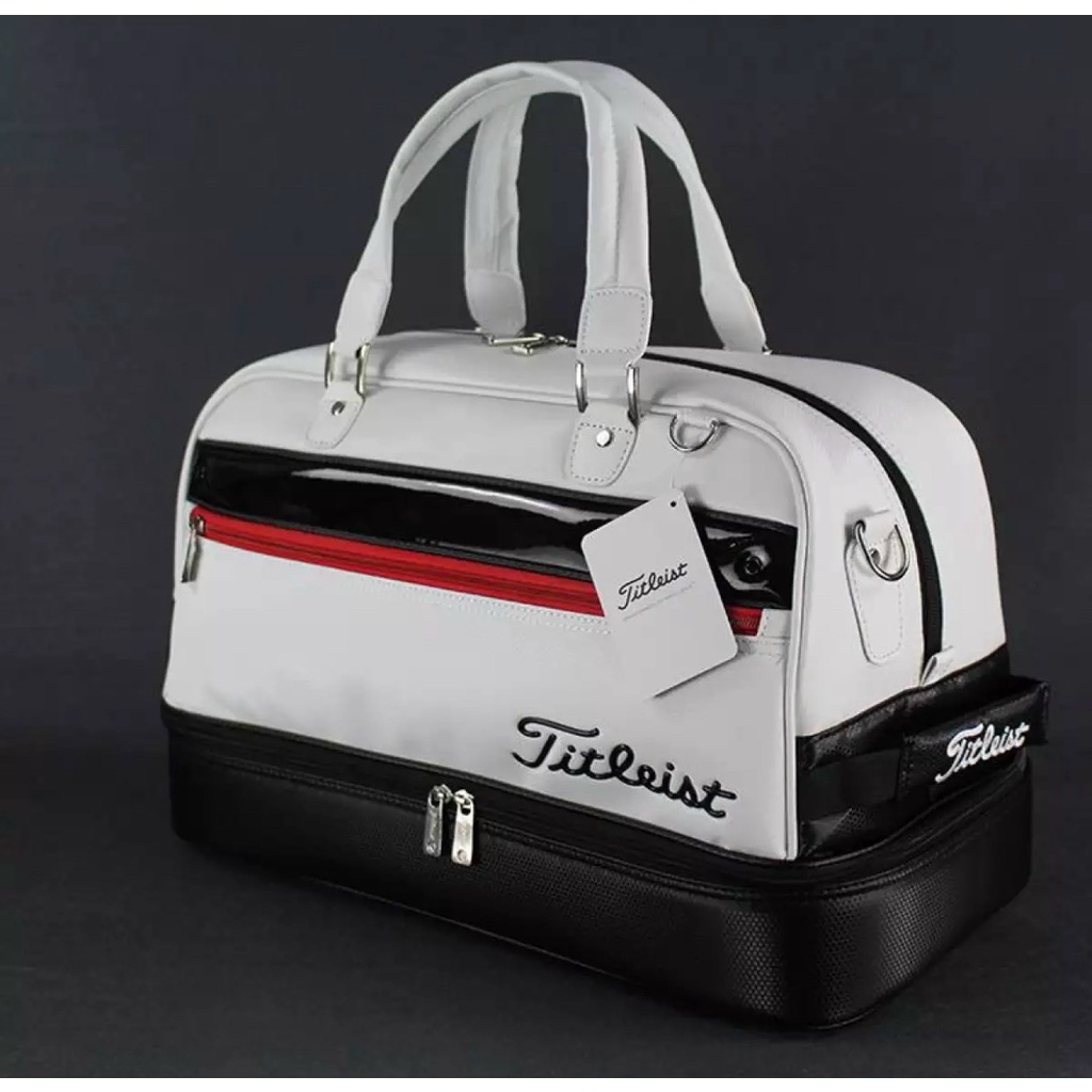 Túi Đựng Quần Áo Golf Titleist- Boston Bag Titleist có quai đeo vai và ngăn để giay riêng biệt-Giá tốt