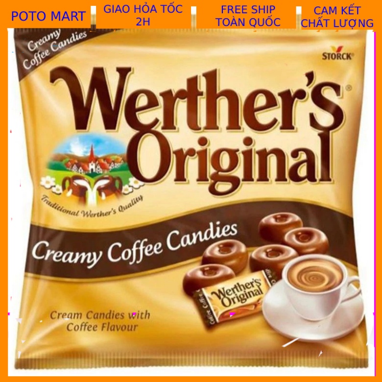 Kẹo caramen phủ socola hiệu Werther's Original 50g-120g