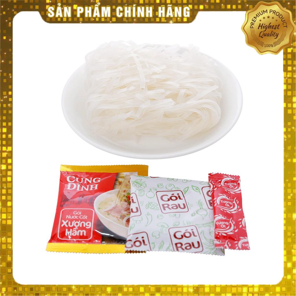 COMBO 10 GÓI PHỞ BÒ HÀ NỘI CUNG ĐÌNH NƯỚC CỐT XƯƠNG HẦM 68g | BigBuy360 - bigbuy360.vn