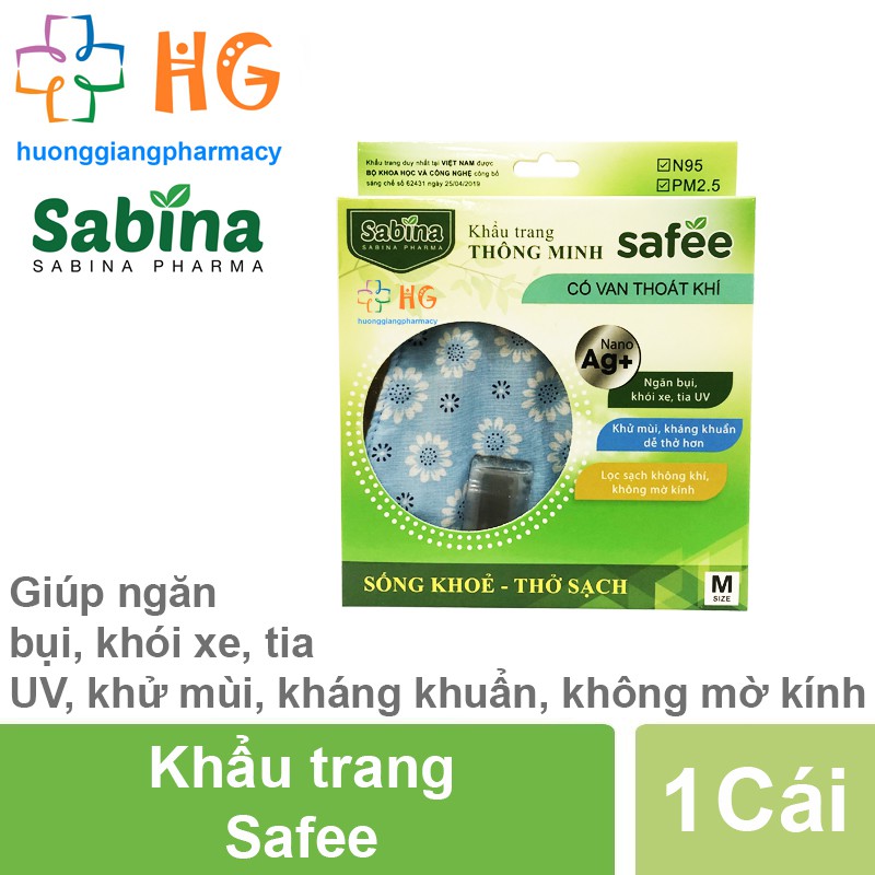 Khẩu trang thông minh Safee