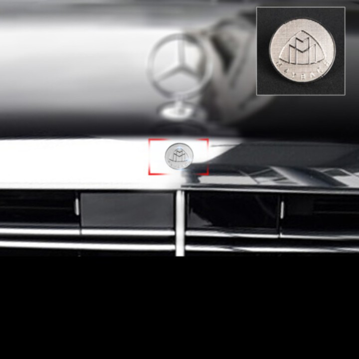 Logo nắp capo đầu xe ô tô Maybach, và dùng độ cho xe Mercedes: Mã sản phẩm GZ88