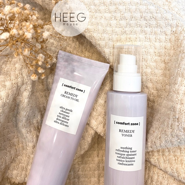 Kem rửa mặt làm sạch dịu nhẹ cho da nhạy cảm Comfort Zone Remedy Cream to oil