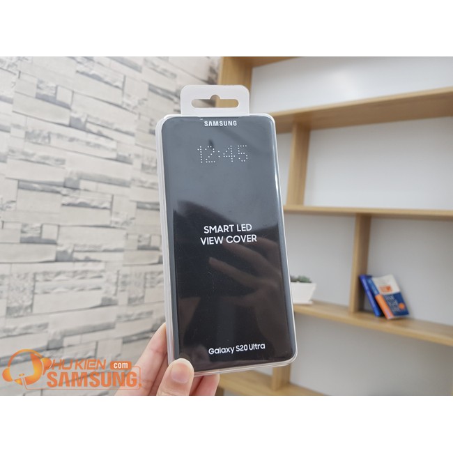 Bao da Led view cover cho Galaxy S20 Ultra - Hàng chính hãng fullbox