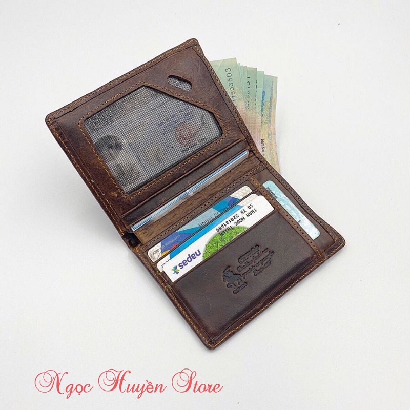 ⚡𝐇𝐀̀𝐍𝐆 𝐒𝐀̆̃𝐍⚡ Ví Nam Đứng Da Bò Cao Cấp, Ví Da Đứng Kiểu Mới, Đựng Các Giấy Tờ Khổ Lớn Có Hộp Sang Trọng Làm Quà Tặng