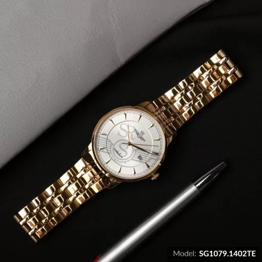 Đồng hồ nam SRWATCH Timepiece TE SG1079.1402TE mặt kính Sapphire chống trầy chống nư