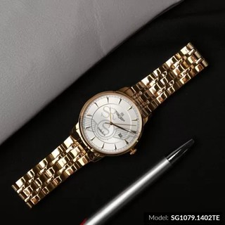 Đồng hồ Đôi SRWATCH SG1079.1402TE-SL1079.1402TE mặt kính Sapphire phong cách thời tr
