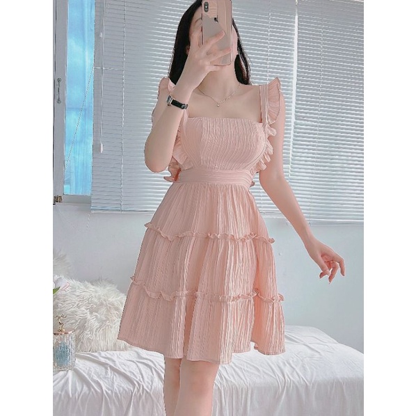 Đầm xô cánh tiên mã 1207