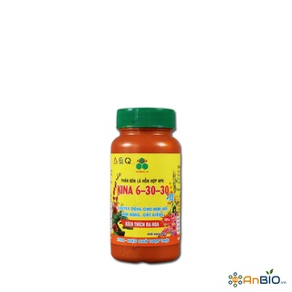 Phân Bón NPK KINA 6-30-30 + TE Hũ 100g KÍCH THÍCH RA HOA LAN VÀ CÂY CẢNH - C1.1036