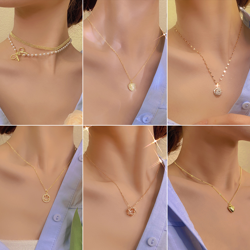 Vòng Cổ Thiết Kế Đơn Giản Thời Trang Mùa Hè 2021 Cho Phụ Nữ