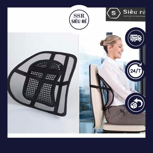 Tấm Lưới Đệm Massage Tựa Lưng Chống Nóng Ô Tô Và Văn Phòng (PD1925)