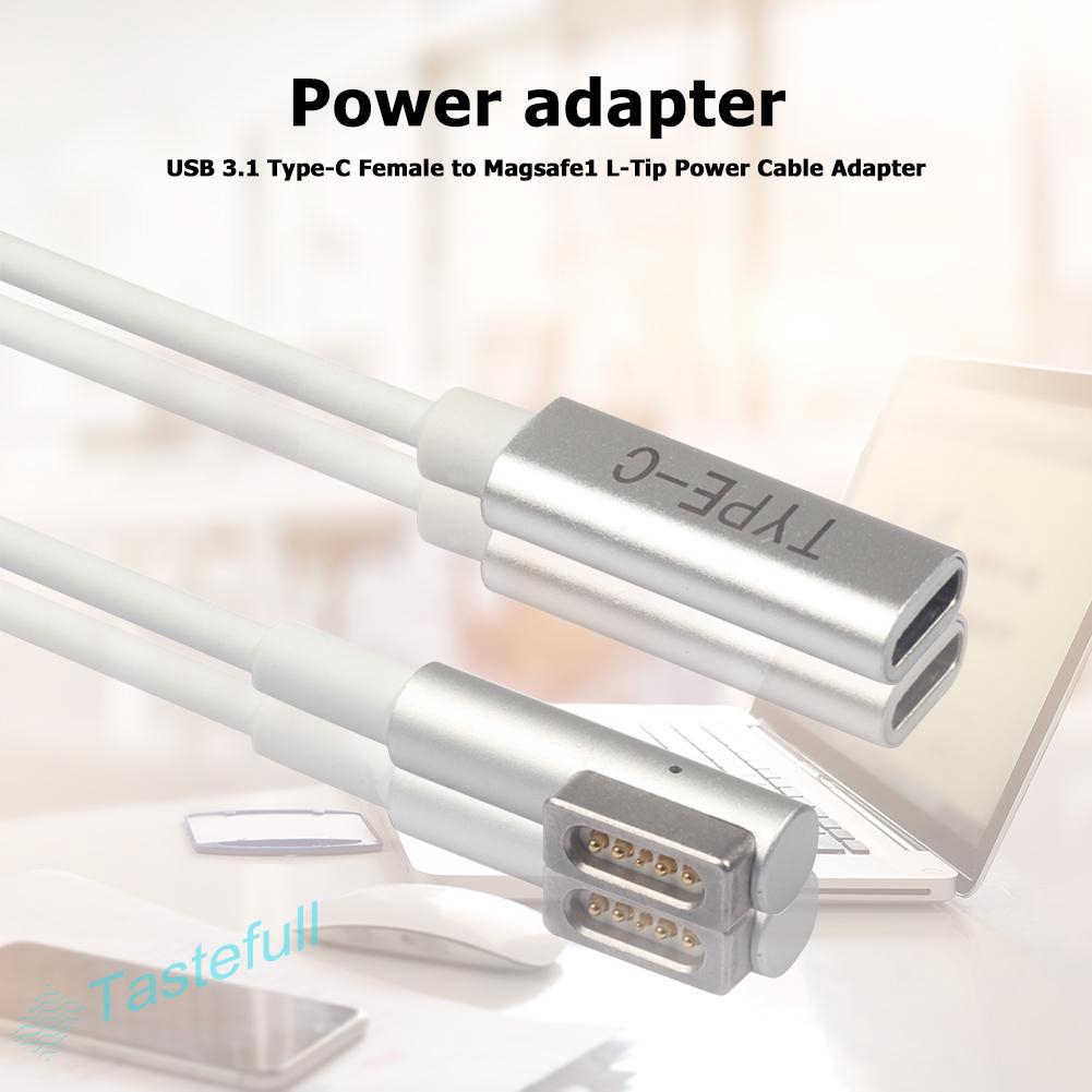 Cáp Chuyển Đổi 90w Usb Type C Cái Sang Magsafe 1 L- Tip Cho Macbook Air Pro