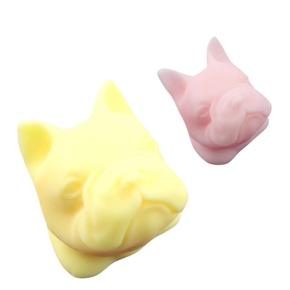 【COD】😺Mini Bulldog Squeeze Funny Toy Soft Stress And Anxiety Relief Toy