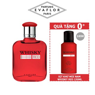 Nước hoa nam Evaflor Whisky Red chính hãng Pháp hương thơm ấm áp ngọt ngào thumbnail