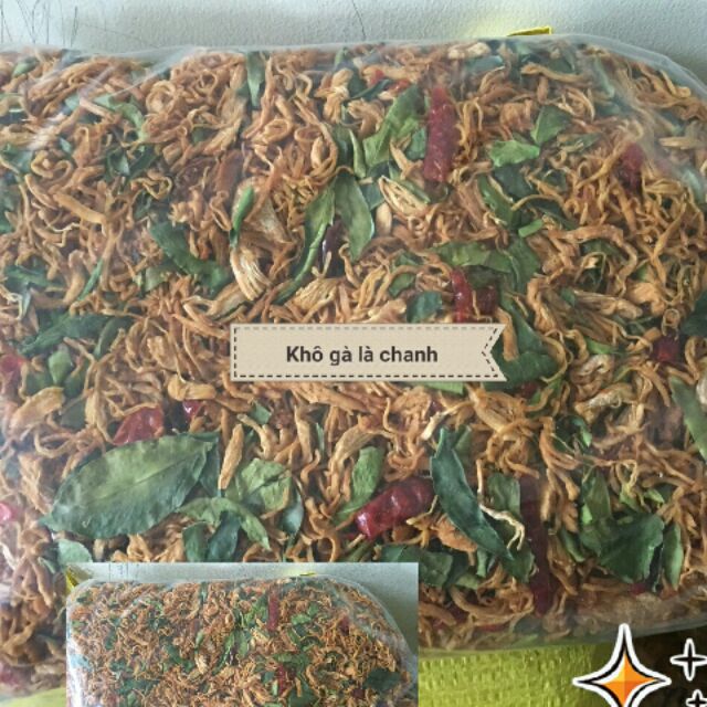 Chuyên phân phối sỉ khô gà lá chanh .