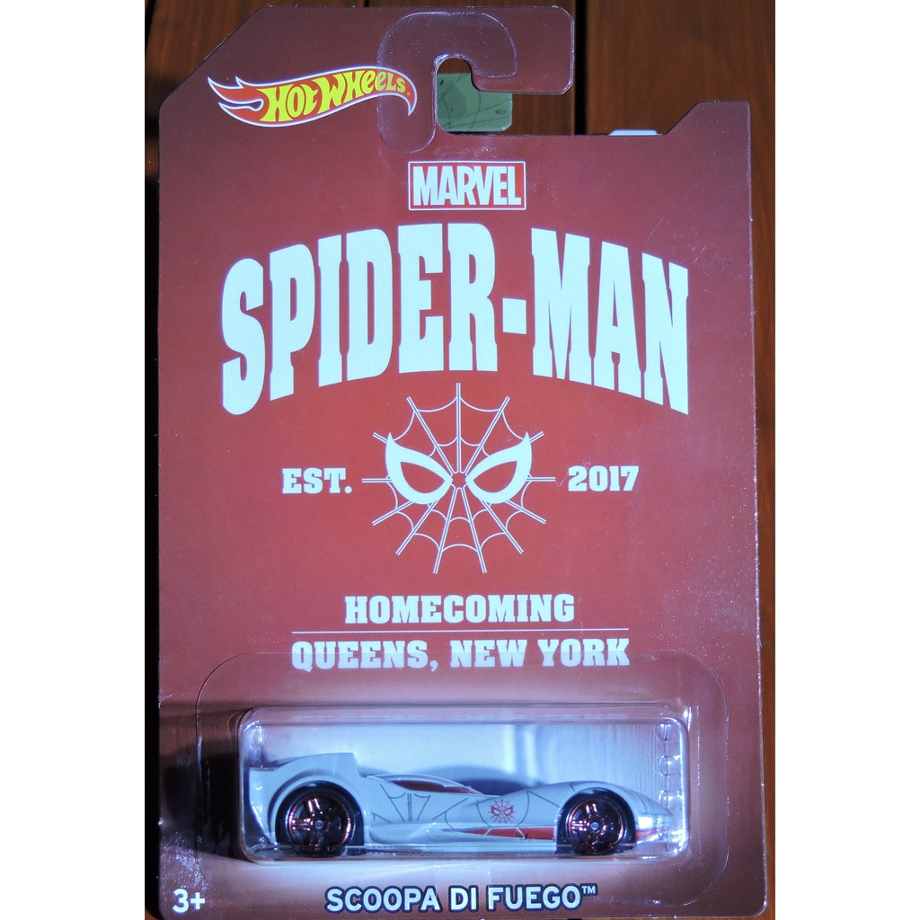 Mô Hình Xe Hotwheels Spider Man Scoopa