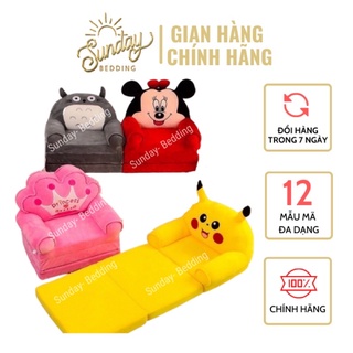 Sofa giường - Ghế Lười Đệm Ghế Hình Thú Bông Đa Năng cho bé