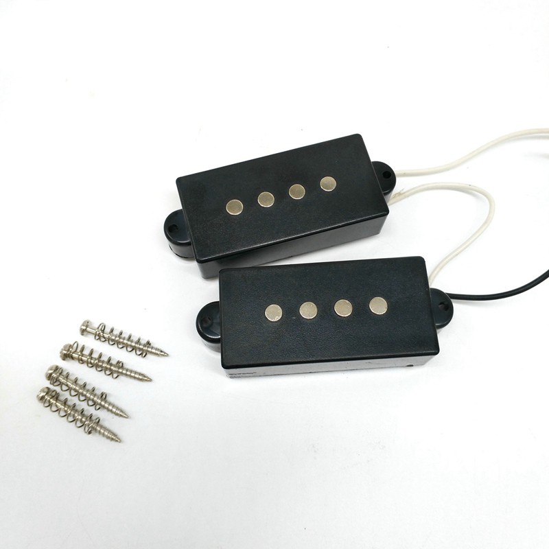 Electric Guitar Pickup Wire Harness PB Bass 4-String Neck Bridge Set