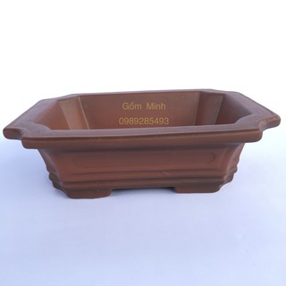 Chậu Bonsai Mẫu BSK-21 Gốm Bát Tràng cao cấp giá sỉ