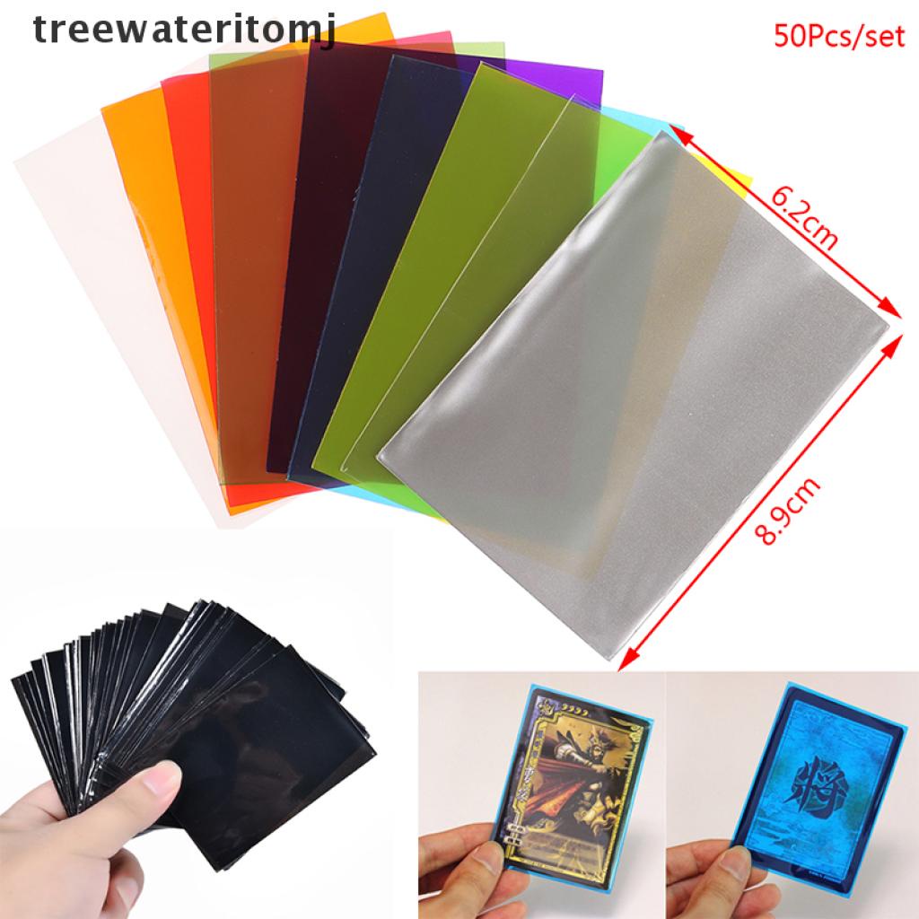 Set 50 Vỏ Bọc Thẻ Chơi Game 62x89mm Nhiều Màu Sắc | BigBuy360 - bigbuy360.vn