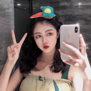 [HÌNH THẬT] kẹp tóc hình thú cute