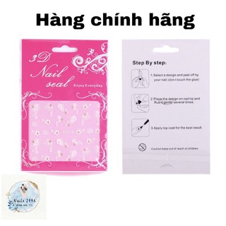 Sticker 3D trang trí móng