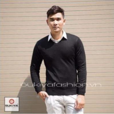 Áo len nam cổ tim, chất len mịn, kiểu dáng trẻ trung, năng động, màu sắc đa dạng, cho mọi lứa tuổi .i*7