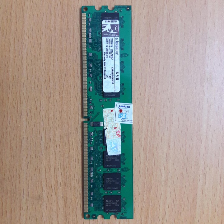 Ram máy tính 1GB DDR2 bus 800/667 - Ram 1gb DDR2 PC / Desktop