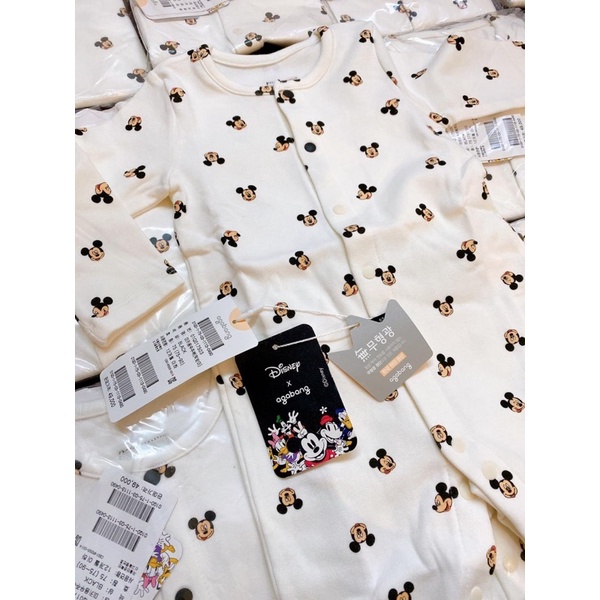 Body xuất Hàn Agabang dư xịn - hoạ tiết mickey sz 75