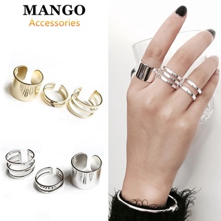 Bộ 3 nhẫn hở đeo khớp ngón trỏ t1272