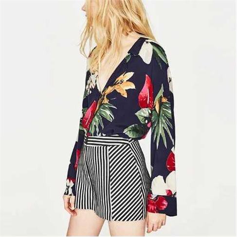 TL Quần short MANGO KẺ SỌC - Hers Clothes