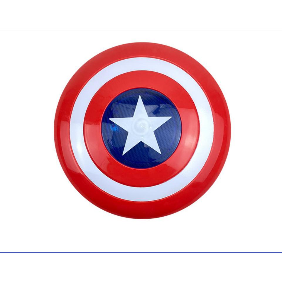 Khiên đồ chơi Captain America đội trưởng Mỹ có đèn