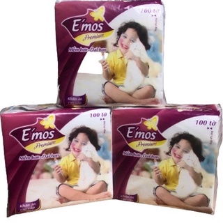 Giấy vuông Emos 100 tờ