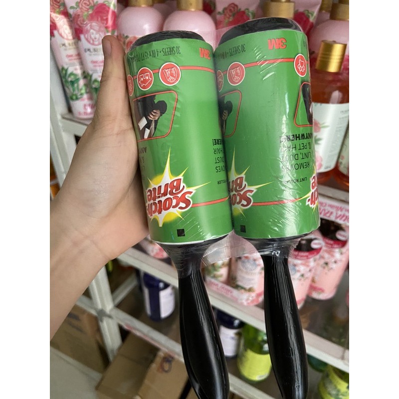 combo 2Cây lăn bụi Scotch  brite 30 lớp