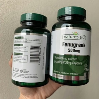 Lợi sữa cỏ cà ri natures aid fenugreek chinh hãng uk 90v, lợi sữa cỏ gà ri