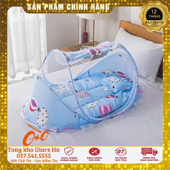 Màn chụp cho bé - Full phụ kiện - Tặng vòng dâu tằm - Từ 0 - 24 Tháng tuổi