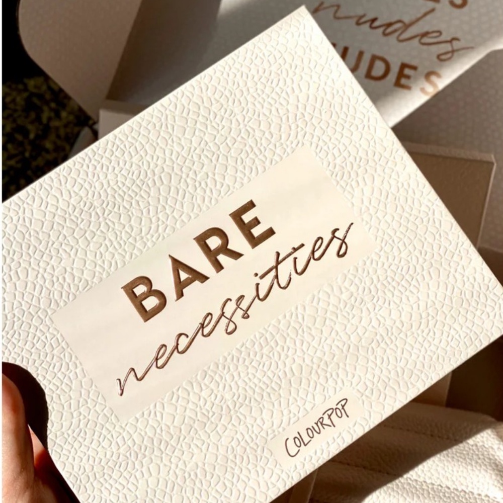 Bảng phấn mắt Colourpop Bare Necessities 30 ô màu chống thấm nước lâu trôi
