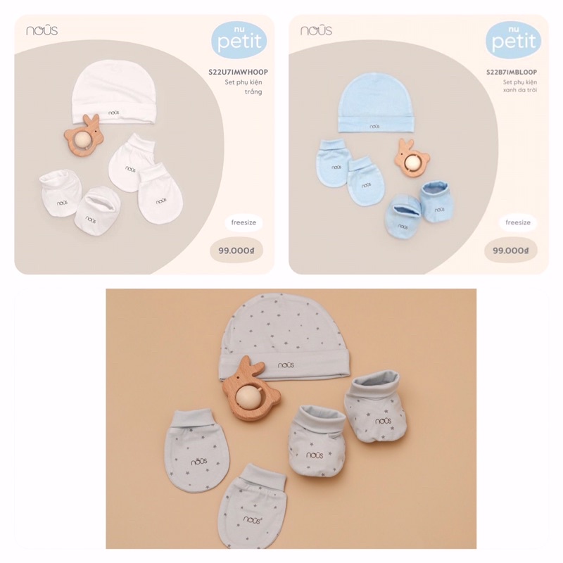Set phụ kiện bao tay bao chân
