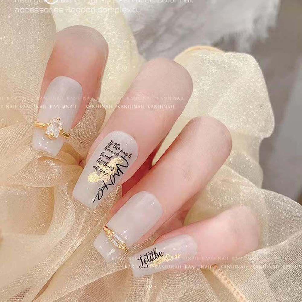 EXPEN Nhẫn Hợp Kim Trang Trí Móng Tay Nghệ Thuật Charms