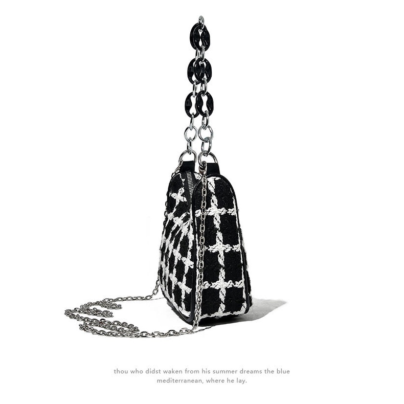 Túi vải đeo vai Chuwanglin kiểu dáng nhỏ xinh thời trang cho nữ