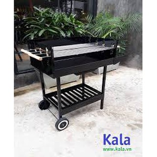 Bếp nướng than hoa ngoài trời xuất đức acter tree, lò nướng khung thép siêu chắc