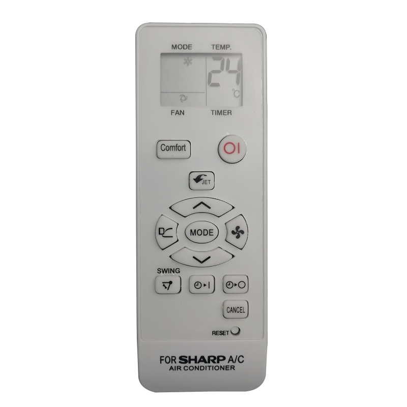 Remote máy lạnh SHARP 1 chiều ít nút CRMC-A907JBEZ