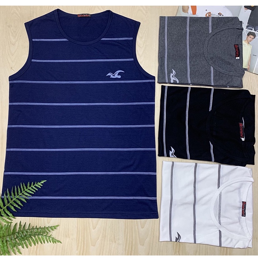 Áo ba lỗ nam thun cotton - Áo sát nách nam tanktop dáng thể thao mặc nhà chất cotton mềm thoải mái