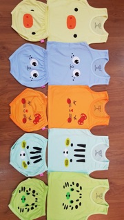 5 bộ cotton chip hàng đẹp cho bé