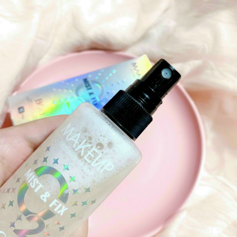 Xịt Khoá Nền Cấp Ẩm & Giữ Lớp Make-up Suốt 16 Giờ BOB Mist & Fix | BigBuy360 - bigbuy360.vn