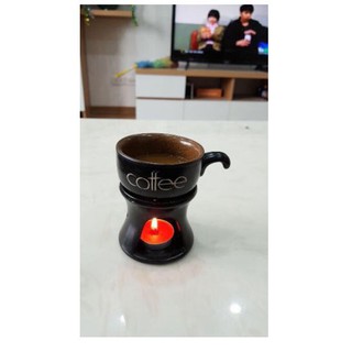 Bộ hâm nóng cafe, Ảnh thật